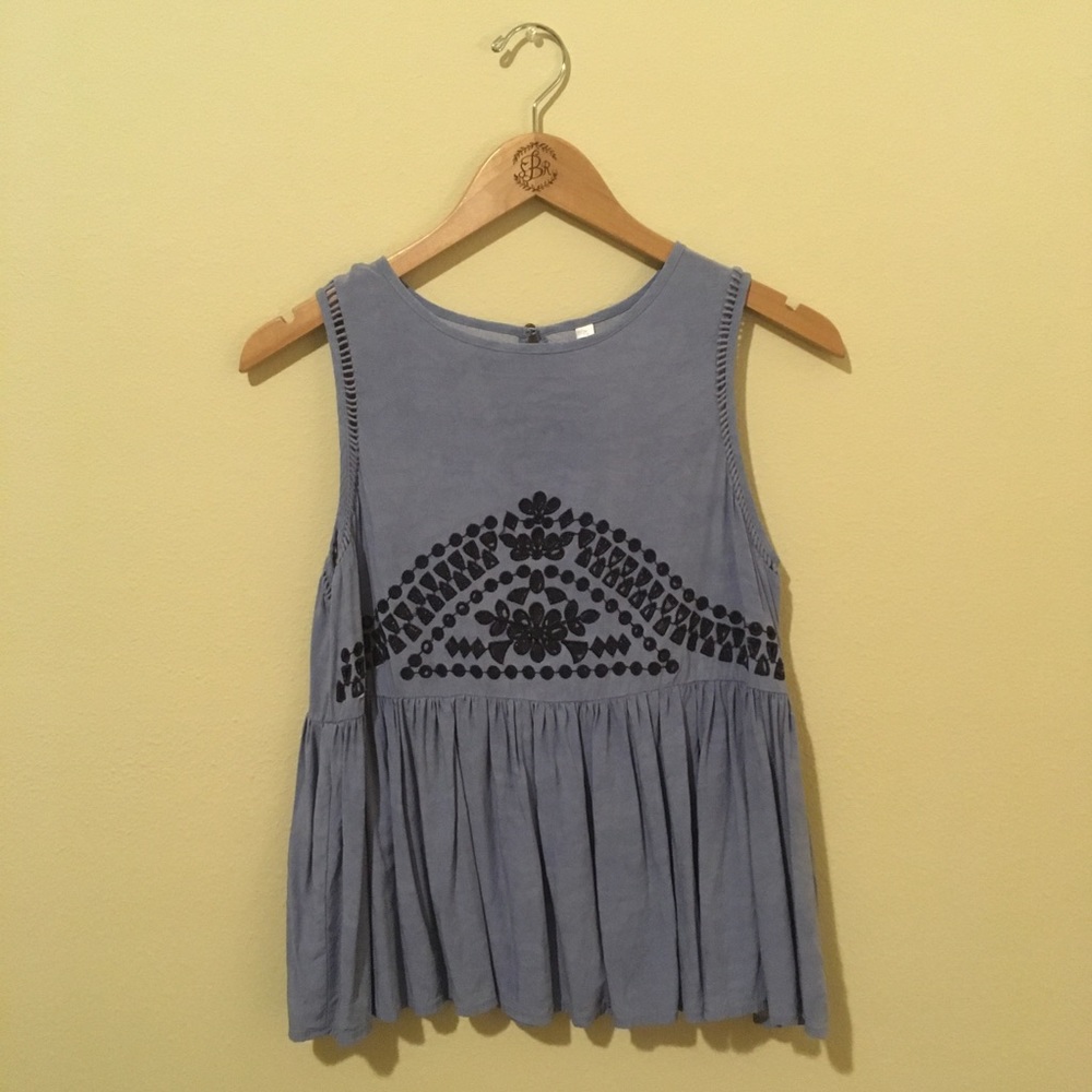 Cornflower Blue Top